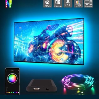 Fancy LEDs Fancy Sync Box Ambient TV Backlighting Syncing Box HDMI 2.0 All  TV Sizes