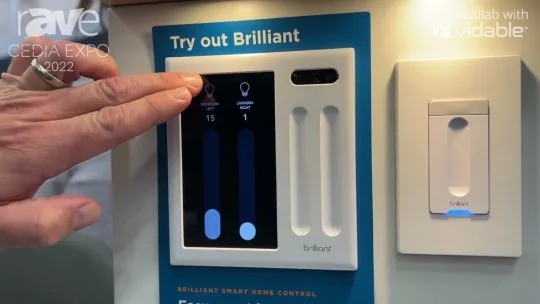 CEDIA Expo 22: Brilliant Smart Home System Shows Smart Lighting Solution with 3rd-Party Integrations