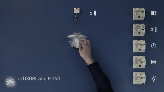 LUXORliving – the Smart Home system from Theben