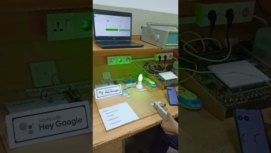 Smart Home system Demo,works with Google Assistant, Remote & Mobile App | IOT Exhibition spring 2023