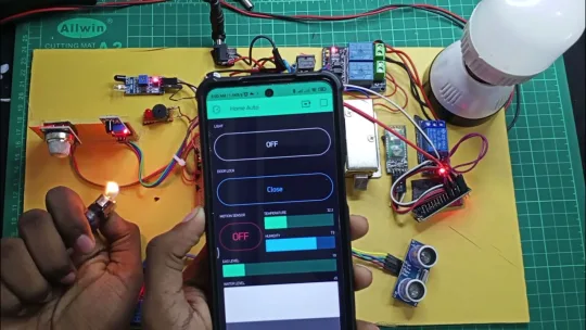 Complete IoT based Smart home + security system Project