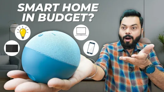 How To Turn Your Home Into a Smart Home Under ₹5,000? ⚡ Feat. Amazon Echo Dot 4th Gen & More