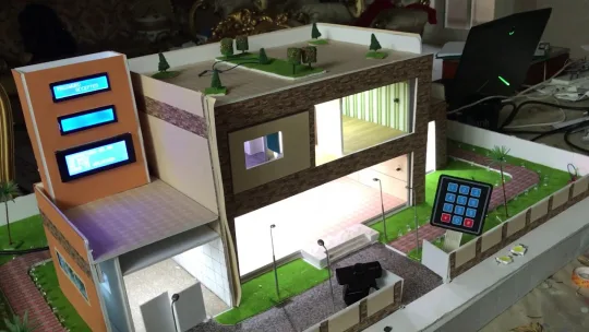 Smart home automation system using IOT