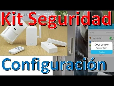 BroadLink S1C Alarm Kit Smart Home System Configuración Español