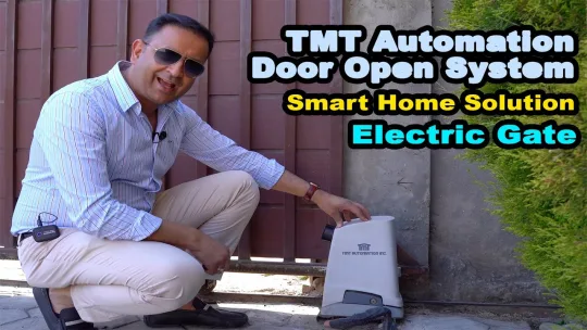 TMT Automation Door Open System || Smart Home Solution || Lokesh Oli