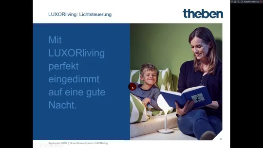 Video-Tutorial Smart Home-System LUXORliving (inkl. Funk, Cloud, Rauchmelder, …)
