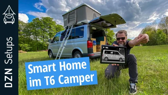 DIY Smart Home System im Dachzelt Camper | VW T6 Bulli mit Autohome Maggiolina Airlander Plus