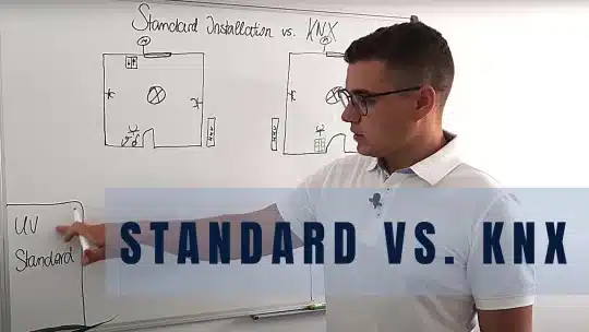 Standard Elektroinstallation vs. Smarthome Installation|KNX für Anfänger Folge 5| MDT Glastaster