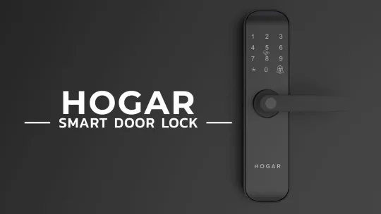 Hogar Door Lock for Smart Home | Smart Home Security System | Hogar Controls