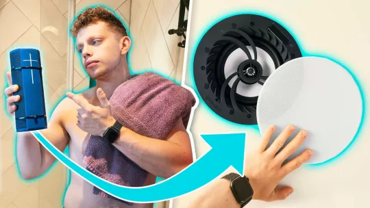 Finally Installing A Smart Invisible Sound System In My Bathroom!