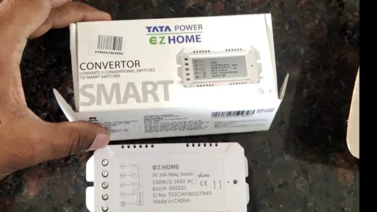 how to connect home automation  Tata Power ez switch connection and elexa switch bord connection