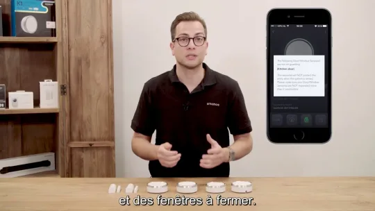 Smanos Open Box Video – K1 Smart Home System (French subs)