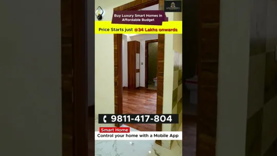 Luxury Fully Smart Home@34 Lakhs only | Royal Residency #shorts #viralproperty #royal #smarthomes
