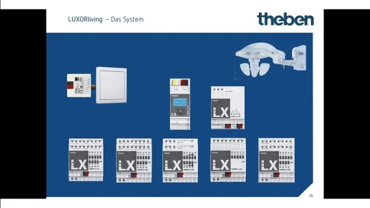 Smart Home System LUXORliving Theben installieren: Online Schulung