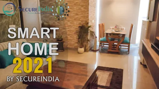 Smart Home automation System Installed in Noida, By SecureIndia | 2021