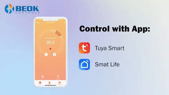 Beok Tuya Smart Home Wifi Thermostat Electric Underfloor Heating Water Gas Boiler Temperature Contro
