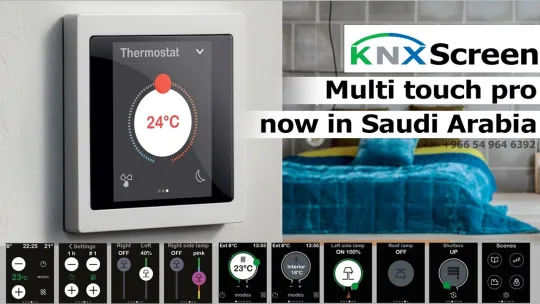 KNX Multi-Touch Pro Screen For Your Villa Now | Smart Home System