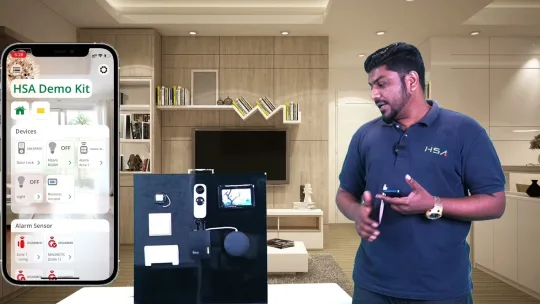 HSA Technologies Smart Home System Solution at Eco Sanctuary & Eco Ardence