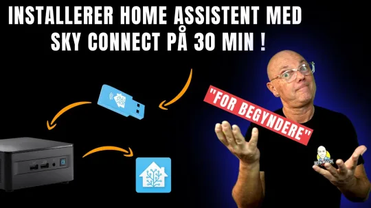 Installere Home Assistent med Sky Connect på 30 min ! (for begyndere)