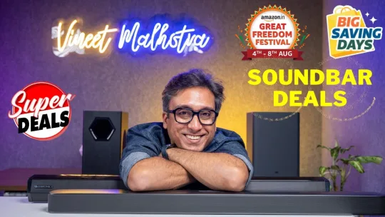 Freedom Sale Soundbar Deals | Amazon Great Freedom Festival