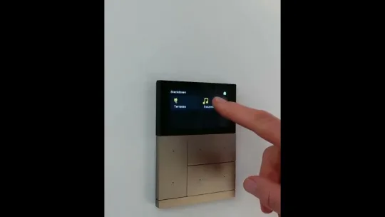 Smart home system that integrates your lighting, blinds, air conditioning and what not. Pure Luxury.