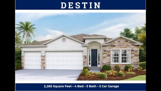 Introducing the Destin, New Tradition Series Model Home in Avalon Woods by D.R. Horton, Newberry, FL