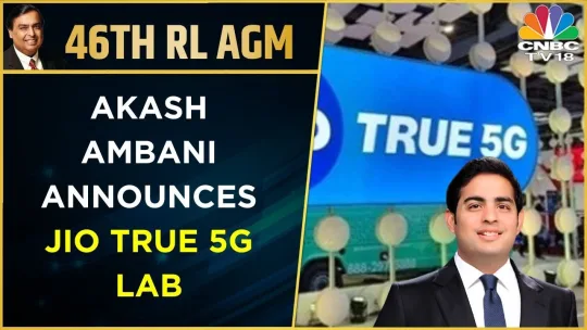 46th RIL AGM | Akash Ambani Announces Jio Smart Home Services & Jio True 5G Lab | CNBC TV18