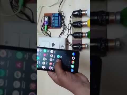 Smart home automation system using google home #science #viral #shorts