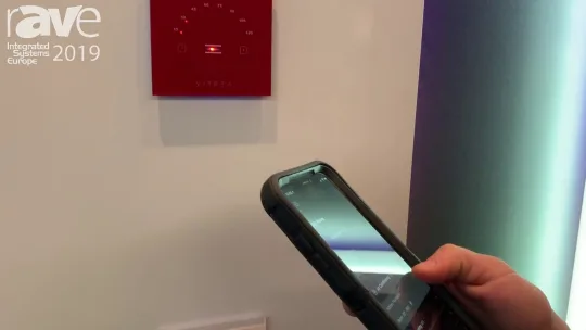 ISE 2019: VITREA Debuts VTouch Pro Wireless Smart Home System