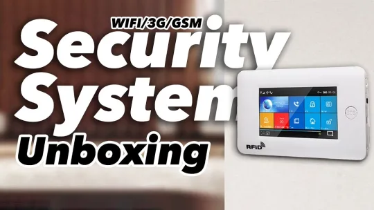 3G/WIFI Touch Screen Smart Home Security System