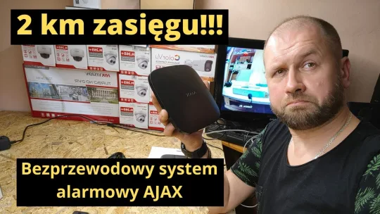 #2 Bezprzewodowy system alarmowy AJAX, 2km zasięgu!!! Smart Home. Test