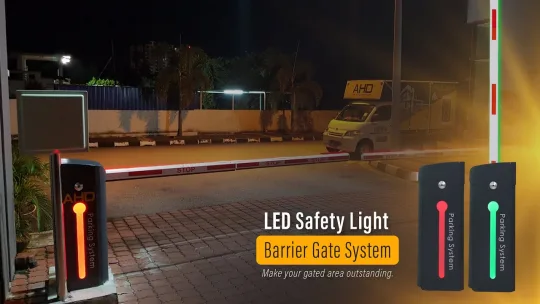 Smart LED Barrier Gate System – AHD Smart Home & Alarm