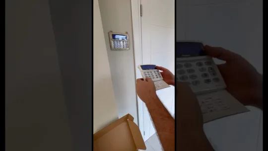 Setting up wireless texecom alarm system part 1 #control4 #smarthome #security