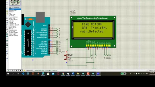 Smart Home Security System using Arduino | Proteus Simulation