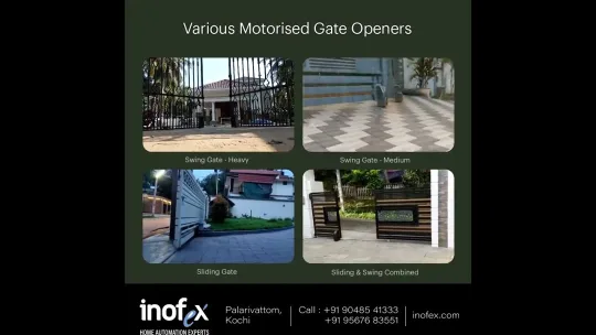 Automatic gates | smart home automation ideas | Home automation in kerala | Gate automation