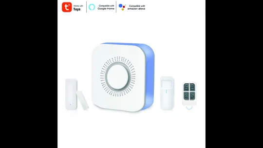 حساس الحركة مع قفل الباب Smart home alarm system