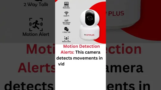 CP PLUS 2MP Full HD Smart Wi Fi CCTV Home Security Camera #shorts #wifisecuritycamera